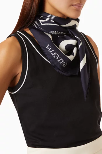 Le Fou de l'Archive Scarf in Silk