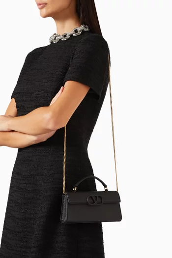 Mini VSLING Handbag in Grained Calfskin