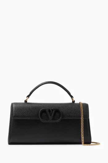 Mini VSLING Handbag in Grained Calfskin