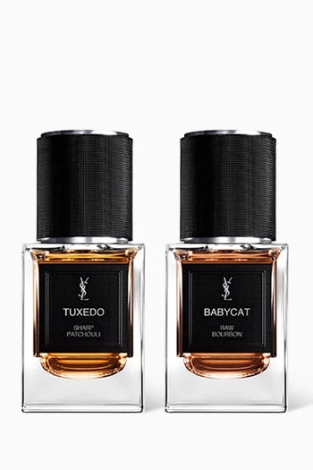 مجموعة هدايا ماء عطر لو فيستيير دو بارفان توكسيدو وبيبي كات، 2 × 35 ملل