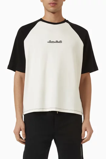 Core Raglan T-shirt in Cotton Blend