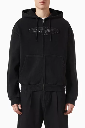 Tide Waffle Zip Hoodie