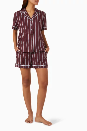 Blair Pyjama Set in Stretch-cotton