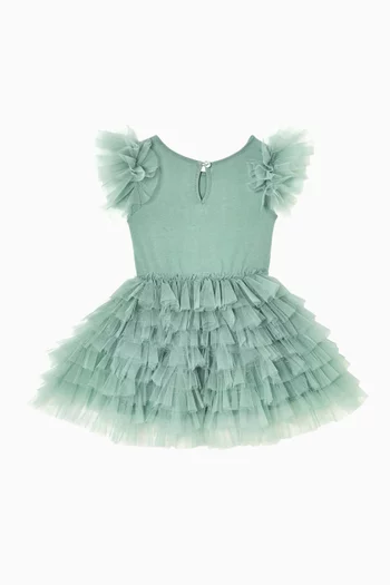 Bébé Snowflake Shimmer Tutu Dress