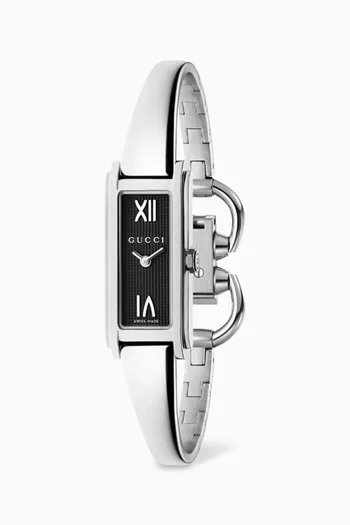 G-Frame Watch in Stainless Steel, 27mm