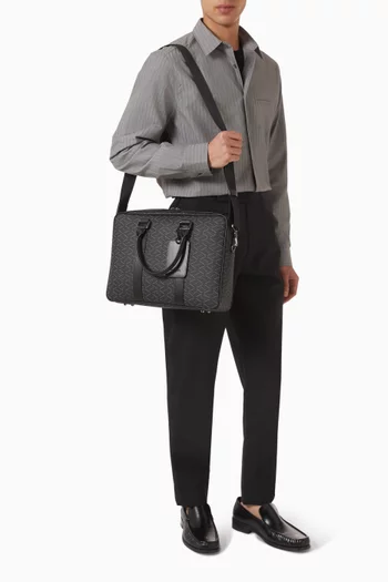 Trophy Briefcase in Canvas