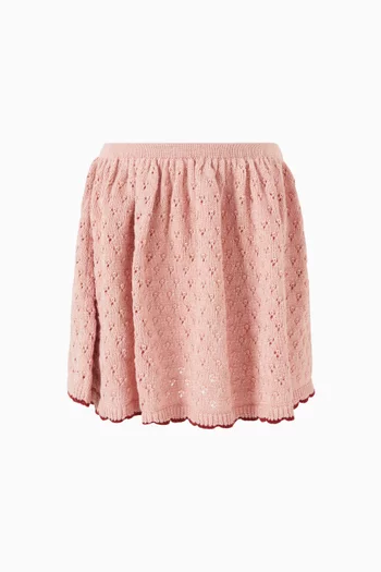 Holiday Skirt in Cotton-knit