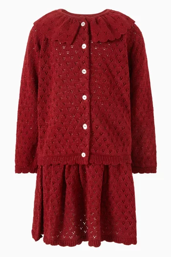 Holiday Skirt in Cotton-knit