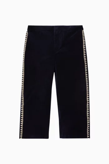 Rocky Pants in Cotton-velvet