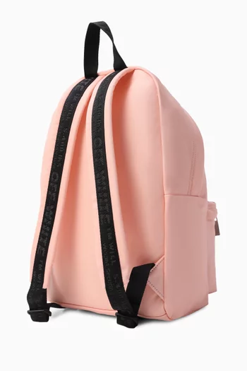 Scribble Diag Backpack in Nylon