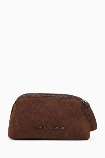 Nostalgic Pouch in Nubuck Leather