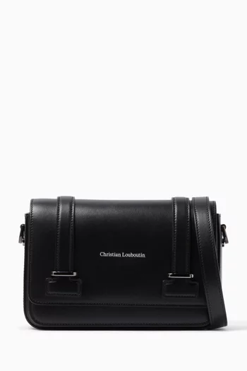 Tactical Crossbody Bag in Leather