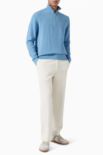 Half-zip Sweater in Knit