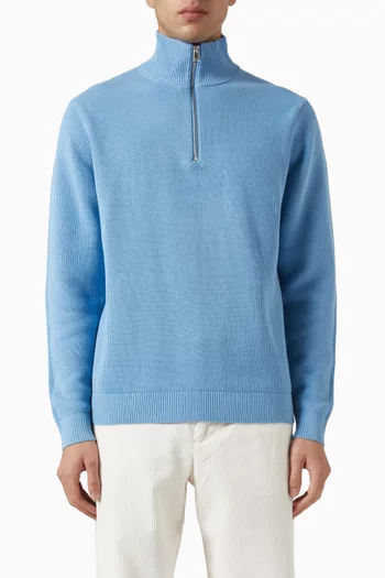 Half-zip Sweater in Knit