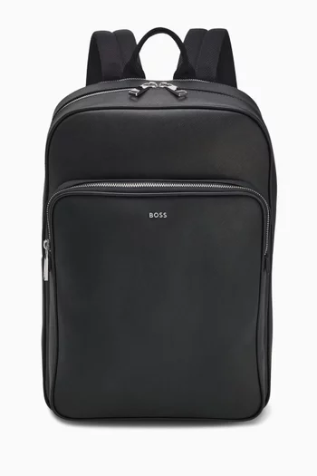 Backpack in Recycled Leather