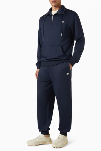 AMI Patch Jogging Pants in Fleece