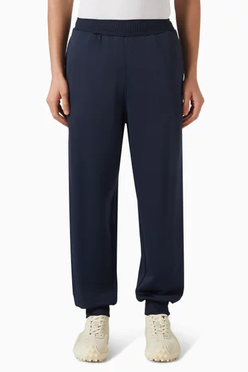 AMI Patch Jogging Pants in Fleece