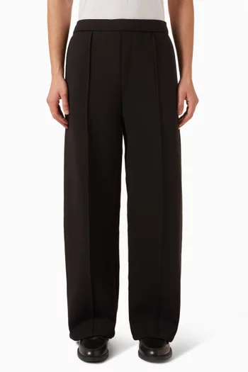 Jerome Wide-leg Pants in Neoprene