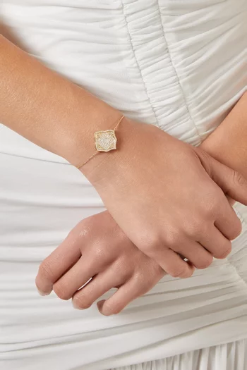 Shabaka Diamond Bracelet in 18kt Yellow Gold