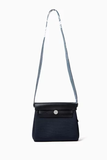 Unused Mini Herbag in Canvas & Leather