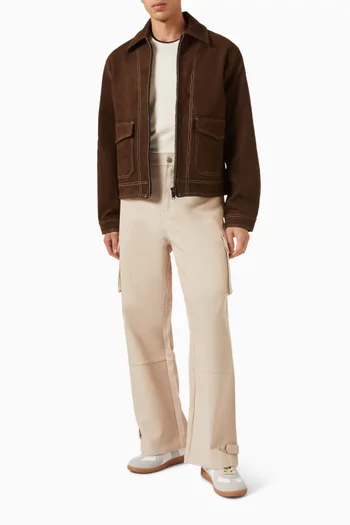 Vince Jacket in Vegan Suede