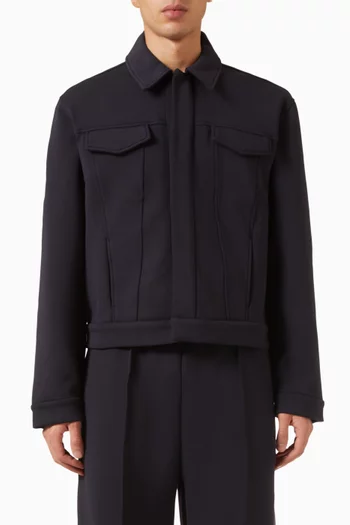 Kairo Trucker Jacket in Neoprene