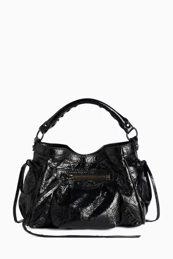 Nano Le City Bucket Bag in Arena Lambskin