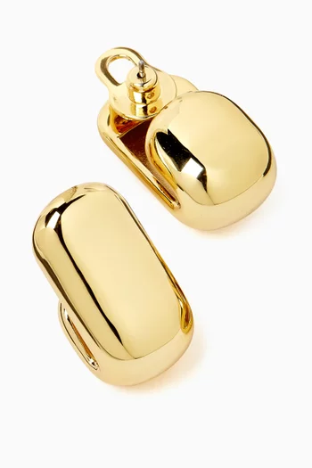 Leon Earrings in 14kt Gold-dipped Brass