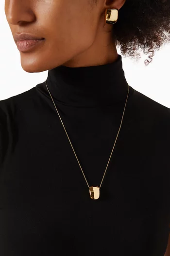 Leon Necklace in 14kt Gold-dipped Brass