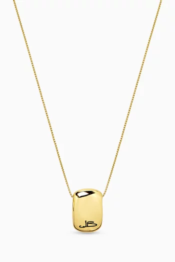 Leon Necklace in 14kt Gold-dipped Brass