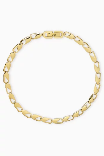 Kate Anklet in 14kt Gold-plated Steel