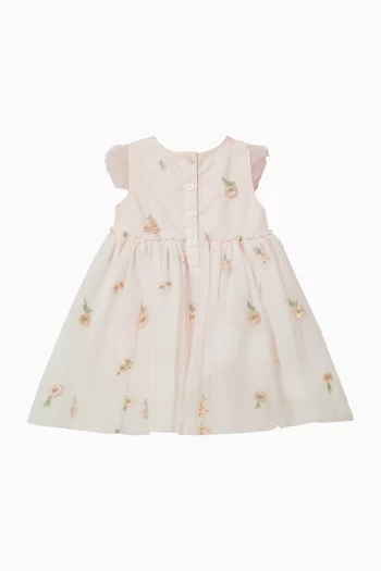 Floral Embroidered Dress
