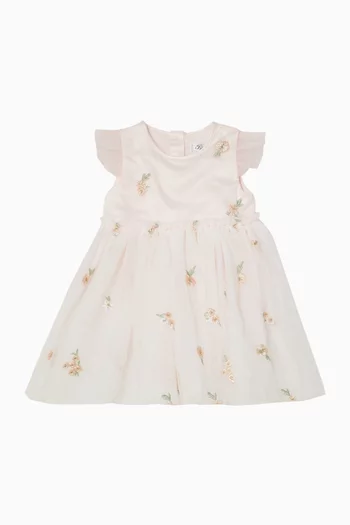 Floral Embroidered Dress