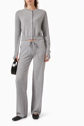 Jude Cropped Cardigan in Cashmere