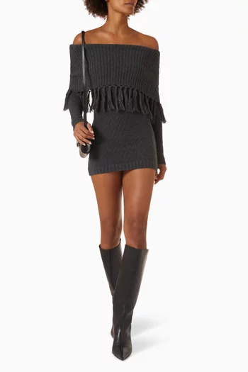 Jane Knit Dress in Cotton Blend