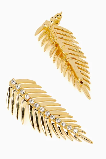 Mini Ellise Earings in 24kt Gold-plated Copper
