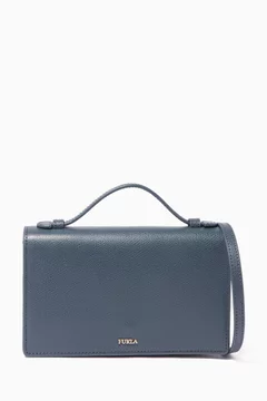 Buy Furla Blue Ardesia Incanto Cross-Body Bag For Women Online