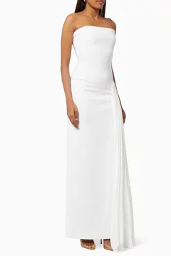 chinese dress ladies The Dolly Maxi Dress in Black – Solace London