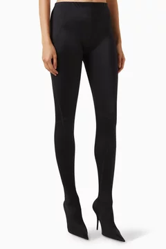 BALENCIAGA★Women's Sporty B Knife Pantaleggings Sporty B Knife pantaleggings in black - Balenciaga | Mytheresa