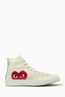 Buy Comme des Gar ons PLAY Neutral x Converse Chuck Taylor High