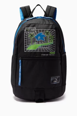 Buy Puma Black x SEGA Graphic Backpack for Boys in Oman Ounass