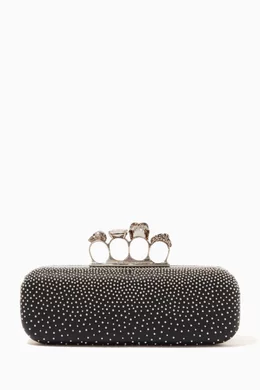 Alexander mcqueen sale studded clutch