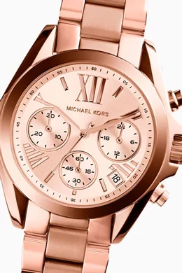 Mk rose gold watch price deals