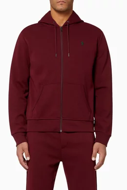 Burgundy hot sale polo jacket