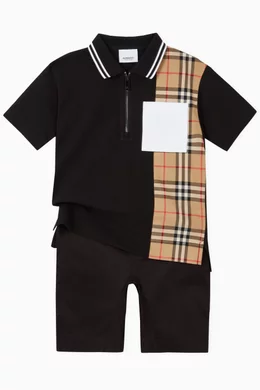 Burberry vintage shirt zip deals