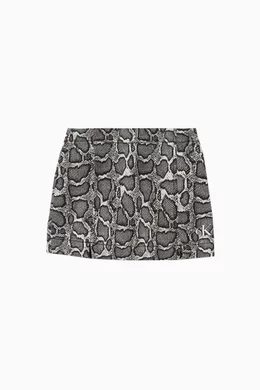 Calvin klein online snake print skirt