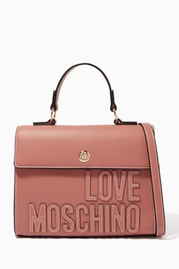 Pink love discount moschino purse