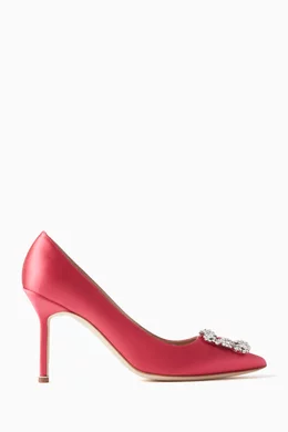 Pink manolo blahnik hangisi deals
