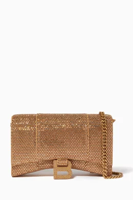 Balenciaga suede bag gold clearance