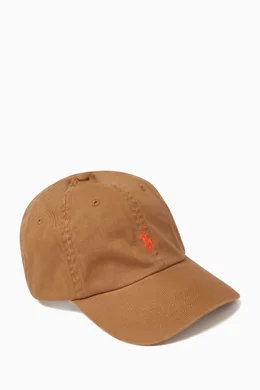 Peach polo top hat